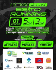 I CORRE SÃO JOSÉ EGITO RUNNING