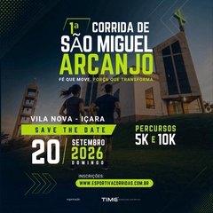 1ª CORRIDA DE SÃO MIGUEL ARCANJO