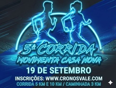 5º CORRIDA CASA NOVA