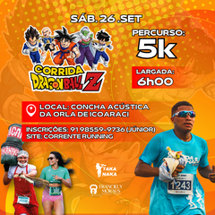 Corrida Dragon Ball Z 2026