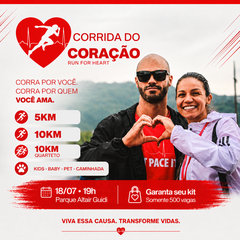CORRIDA DO CORAÇÃO - 3ª EDIÇÃO NIGHT RUN