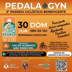 3º PASSEIO CICLÍSTICO BENEFICENTE DA PARÓQUIA CRISTO REI