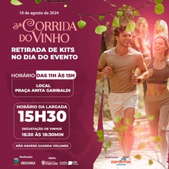 3ª CORRIDA DO VINHO - URUSSANGA/SC