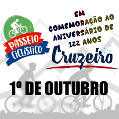 1° PASSEIO CICLISTICO CRUZEIRO SP