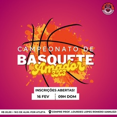 1° Campeonato de Basquete amador - BASKPEBA