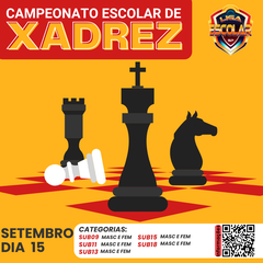 1ª ETAPA DE XADREZ ESCOLAR 