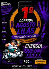 1ª Corrida Agosto Lilás