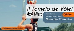 II Torneio de Volei 4 x 4 Misto