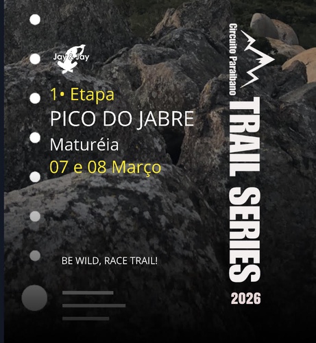 CIRCUITO PARAIBANO TRAIL SERIES 2026 - ETAPA PICO DO JABRE