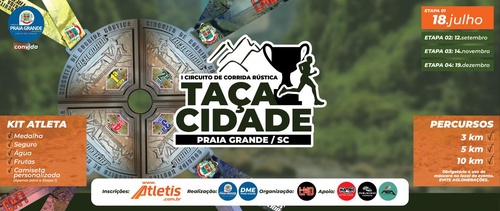 1ª Etapa - Circuito de Corrida de Rua - Taça Cidade