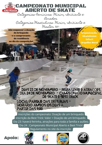 Campeonato Municipal Aberto de Skate 2024