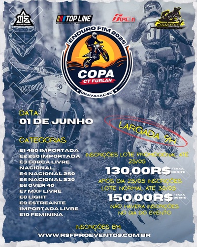 ENDURO FIM 2025 - COPA CT FURLAN