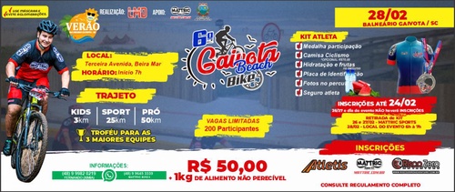 Gaiva Beach Bike - PRESENCIAL