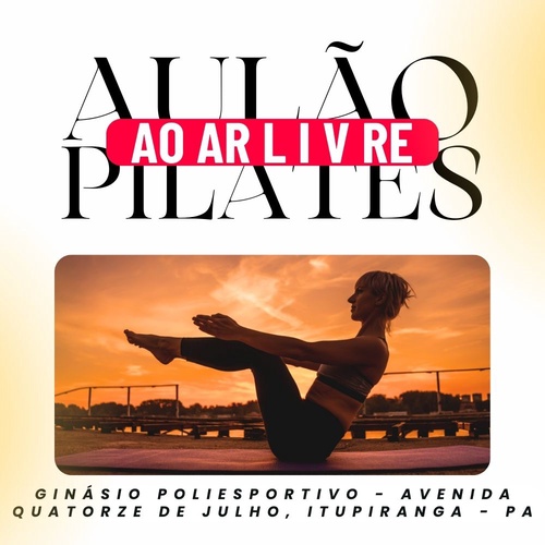 AULÃO: Pilates ao ar livre