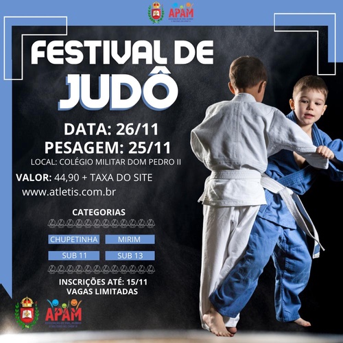 I FESTIVAL DE JUDÔ DO CMDPII