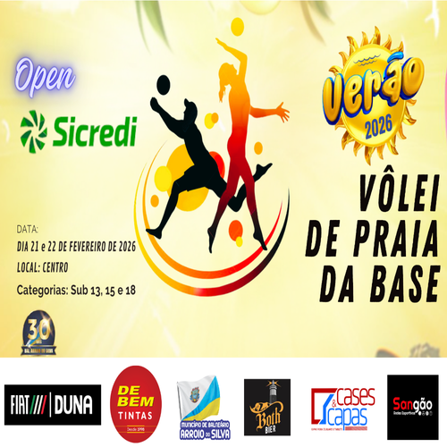 Open de Vôlei de Praia da Base - Baln. Arroio do Silva