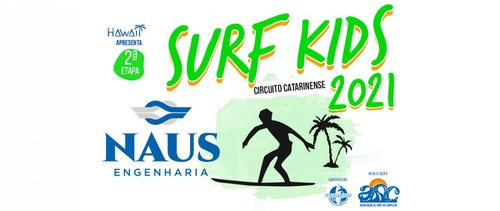 2ª Etapa do Circuito Naus Engenharia SURF KIDS 2021