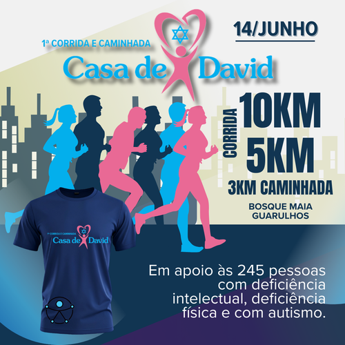 2ª CORRIDA E CAMINHADA CASA DE DAVID