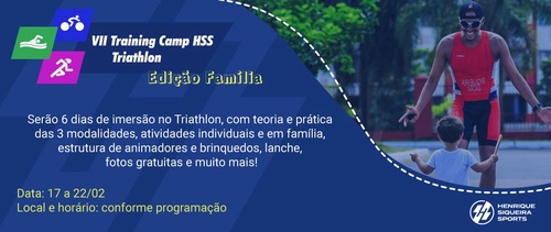 VII Training Camp HSS - Triathlon - Edição Família