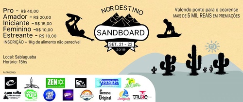 ETAPA NORDESTINA DE SANDBOARD