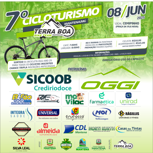 7º Cicloturismo Terra Boa