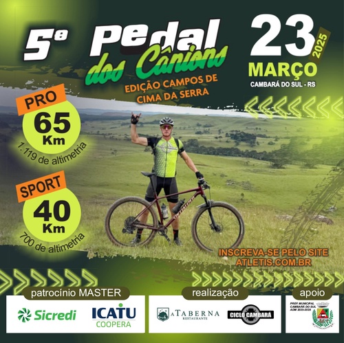 5º Pedal dos Cânions