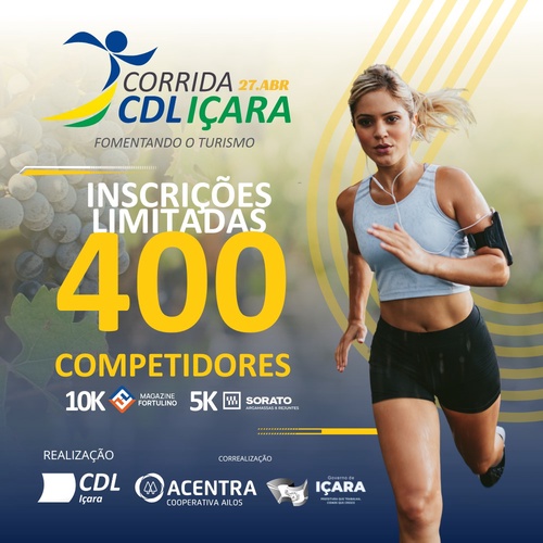 3ª CORRIDA CDL IÇARA - FOMENTANDO O TURISMO