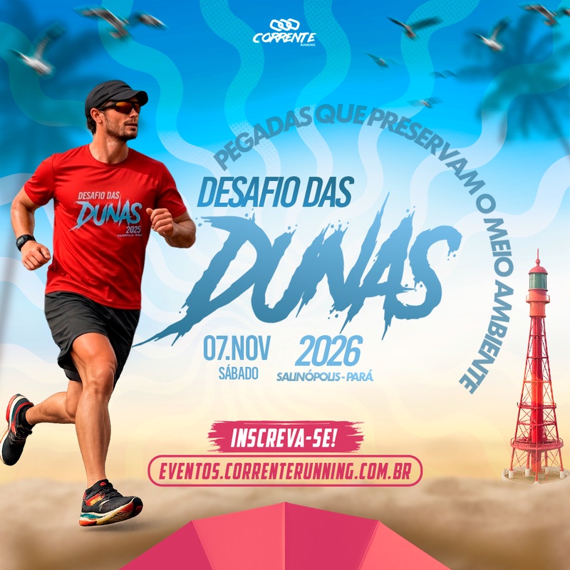 Desafio das Dunas Salinas - Salinópolis, Pará - 2026 -  Inscrições Abertas | Atletis