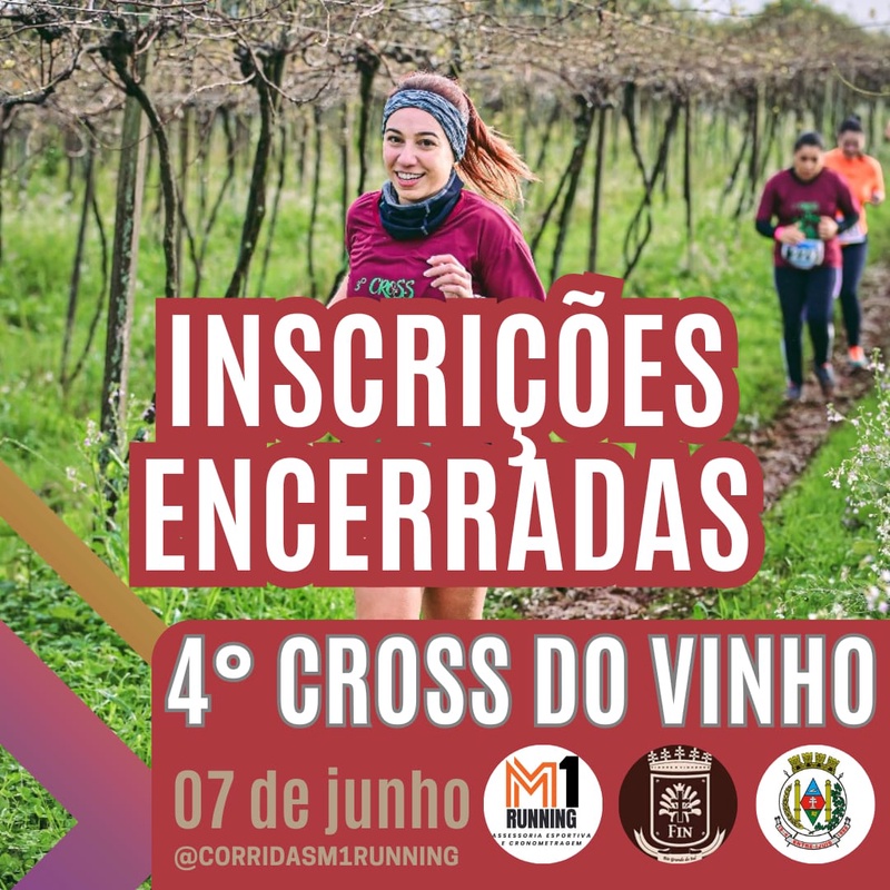 4º CROSS DO VINHO - Entre-Ijuís, Rio Grande do Sul - 2026 -  Inscrições Abertas | Atletis