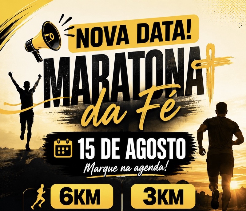 MARATONA DA FÉ - Tailândia, Pará - 2026 -  Inscrições Abertas | Atletis
