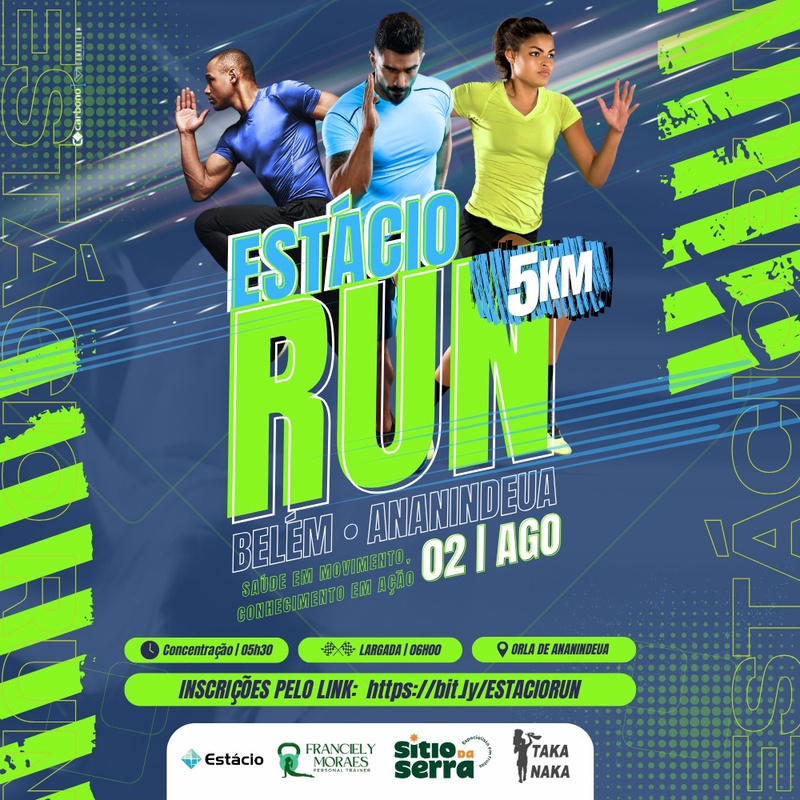 Corrida Estácio Run - Ananindeua, Pará - 2026 -  Inscrições Abertas | Corrente Running