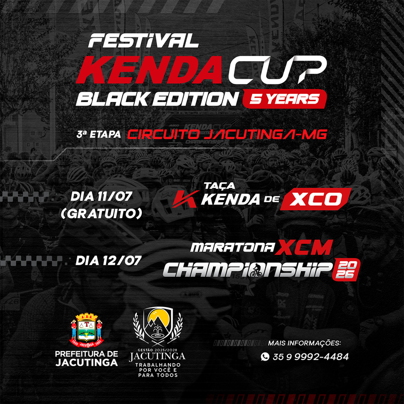 3ª Etapa - KENDA CUP CHAMPIONSHIP 2026 - Jacutinga, Minas Gerais - 2026 -  Inscrições Abertas | Atletis